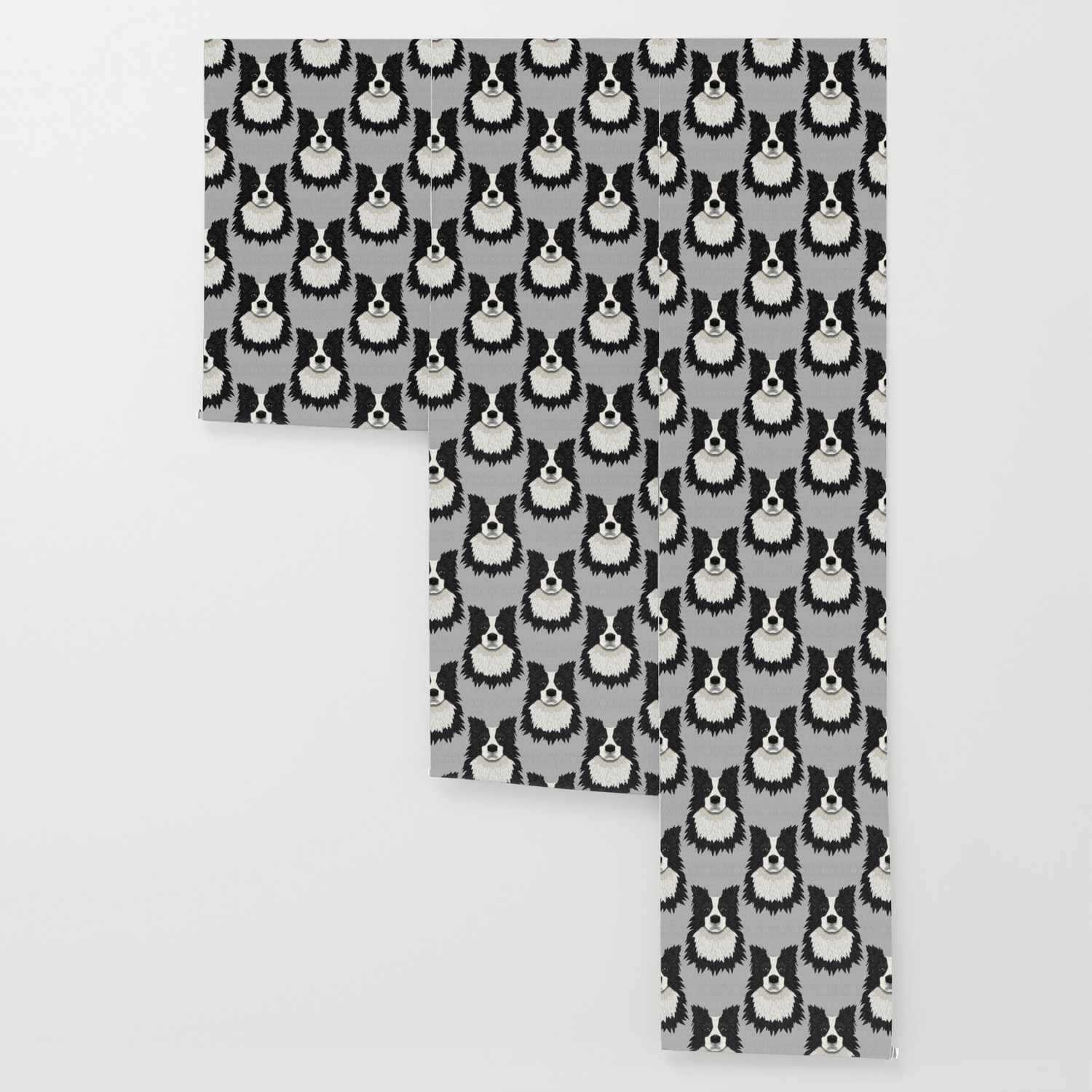 Black Border Collie Wallpaper By Artlovepassion Society6