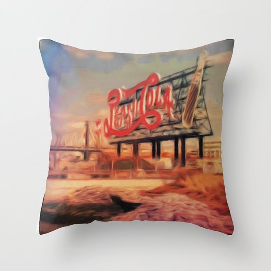 Urban detail Throw Pillow