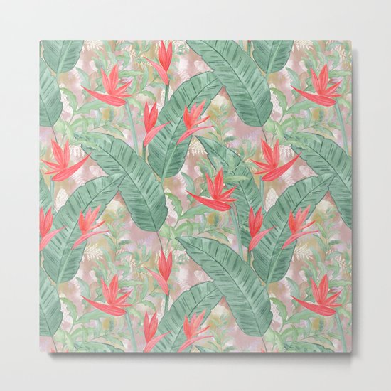 Tropical pattern 3 Metal Print