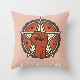 Revolution Throw Pillow