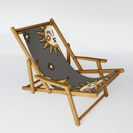 Sun Moon and Stars (mink) Sling Chair