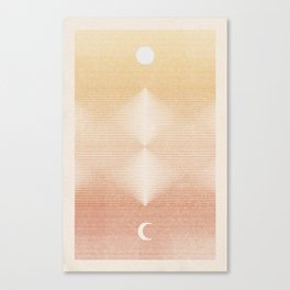 Rising Moon | 2 Canvas Print