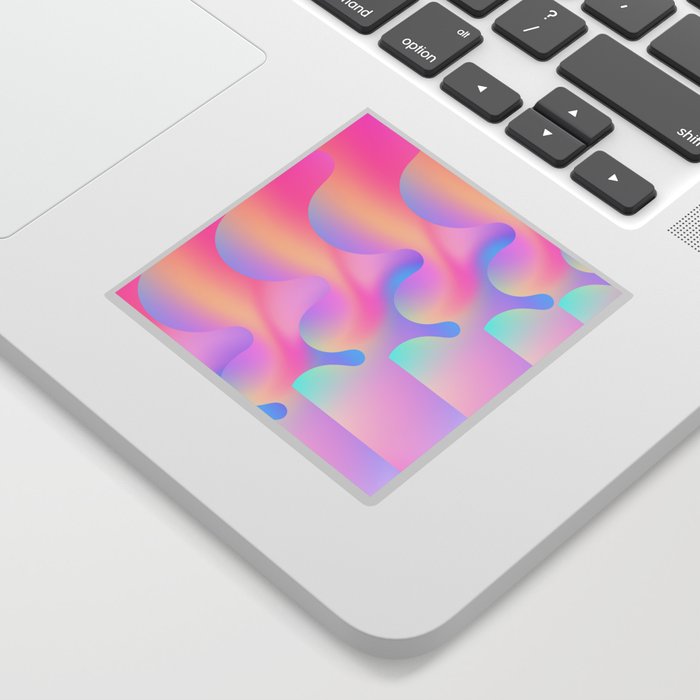 Rainbow Tie Dye Sticker