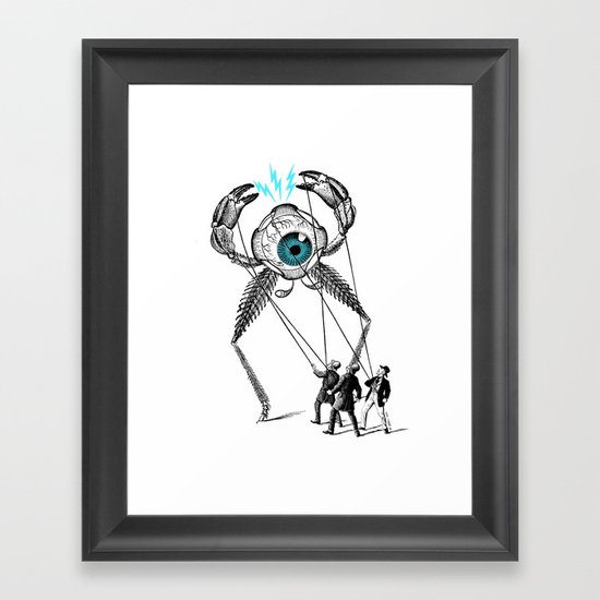 The Taming Framed Art Print