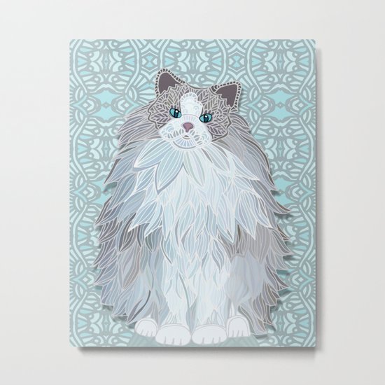 Aurora - Ragdoll Metal Print