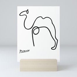 Pablo Picasso Camel Artwork T Shirt, Reproduction Sketch Mini Art Print