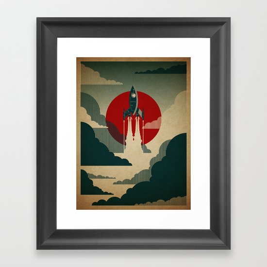 The Voyage Framed Art Print