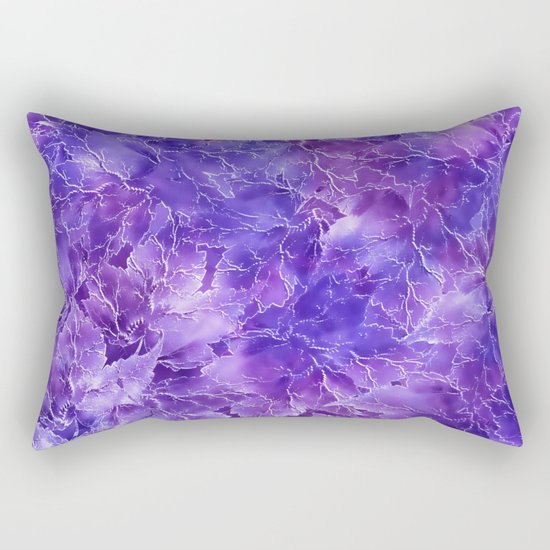 Frozen Leaves 20 Rectangular Pillow