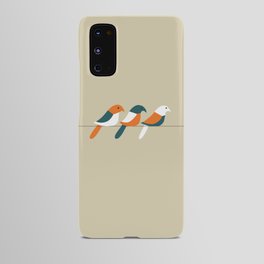 Birds on wire Android Case
