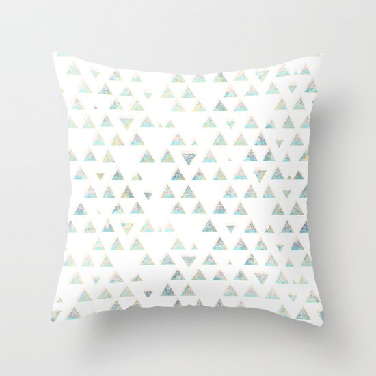 pattern no. 3 / missing summer Throw Pillow