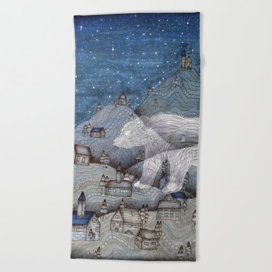 I Protect This Place II Beach Towel