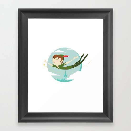 Storybook Pan Framed Art Print