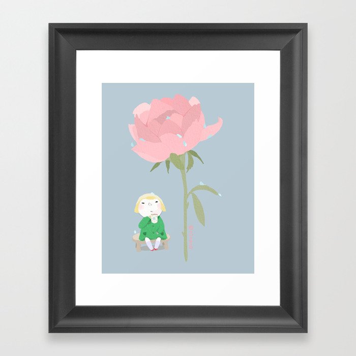 Have a cup of tea Framed Art Print