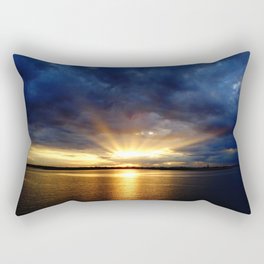 Moody Sunset Stradbroke Island Queensland Australia Rectangular Pillow