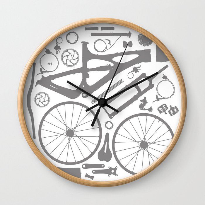 Bike Parts - Mojo Wall Clock