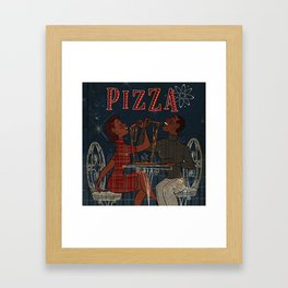 Pizza Time Framed Art Print