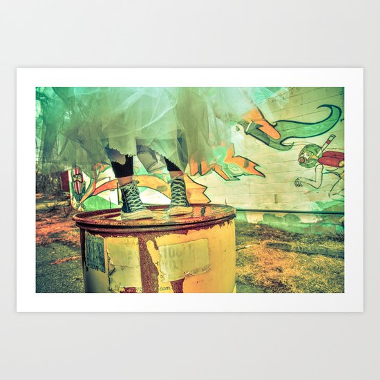 Queen of the Castle Art Print