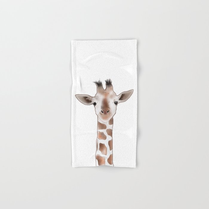 Gustaf Giraffe Hand & Bath Towel