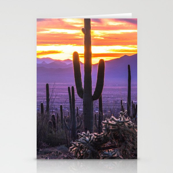 Arizona Sunset Stationery Cards