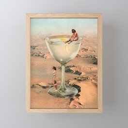 Dry Martini Framed Mini Art Print