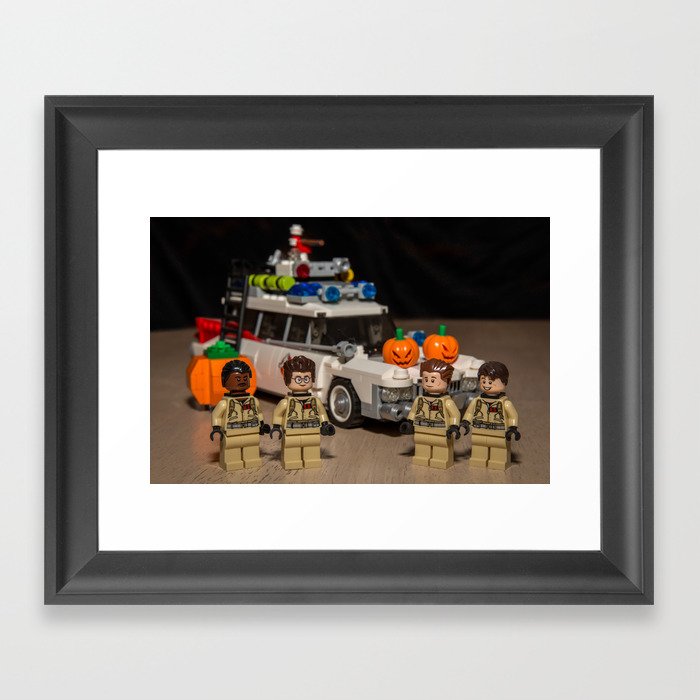 Halloween Busters Framed Art Print