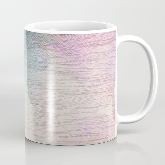 Colorful pastel old wood Coffee Mug