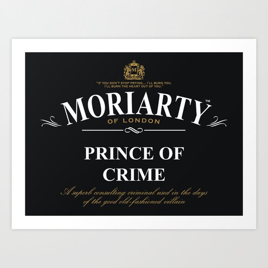 Prince of Crime Art Print