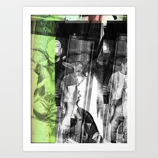 stop lookinf Art Print