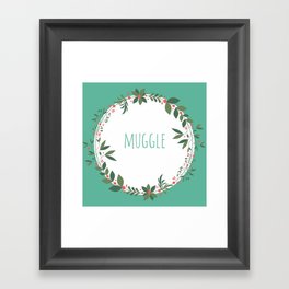 Muggle Framed Art Print