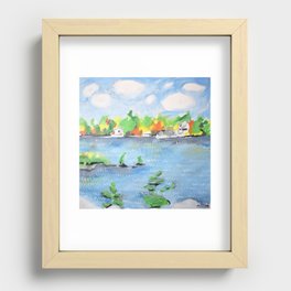 Lake Vermillion, Mn. Recessed Framed Print