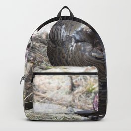 Watercolor Bird, Wild Mirriam's Turkey 103, Endovalley, RMNP, Colorado Backpack