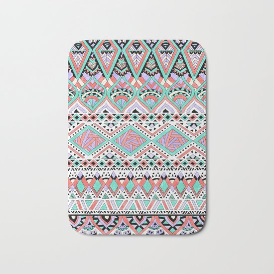 Romance In Pastels Bath Mat