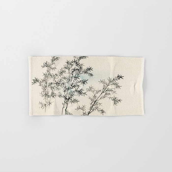Bamboo by Kōno Bairei Hand & Bath Towel