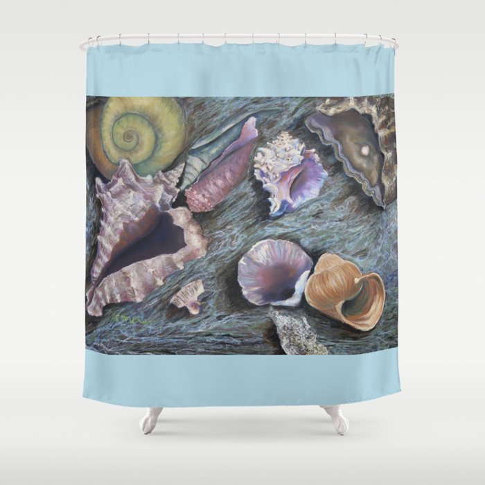 The Bayites Shower Curtain