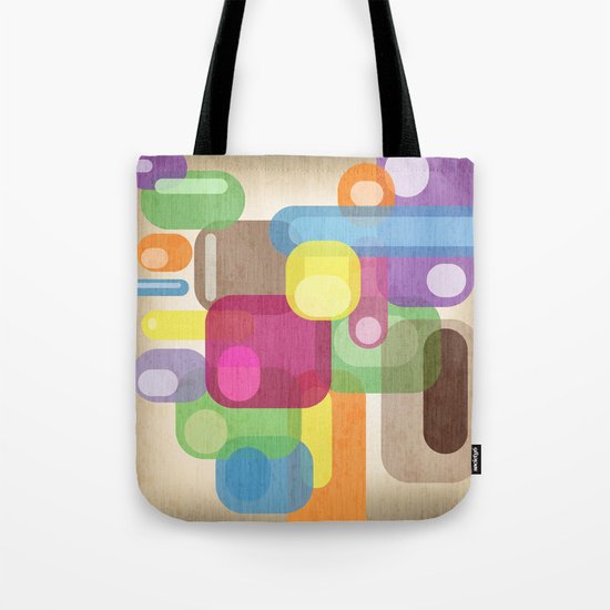 Retro Make'a Me Smile. Tote Bag