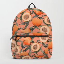 Botanical Peaches pink Backpack