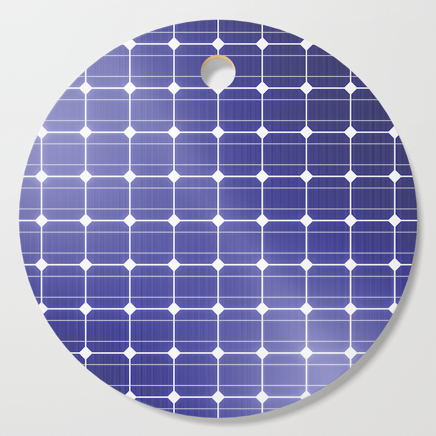 In Charge 3d Render Of Solar Panel Texture Cutting Board By Grandeduc Society6