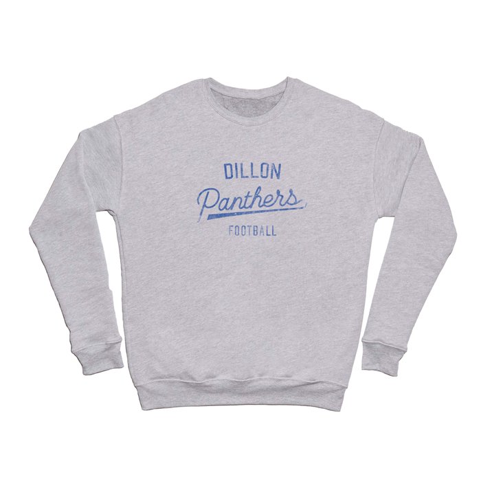 Dillon Panthers Football - Blue Crewneck Sweatshirt