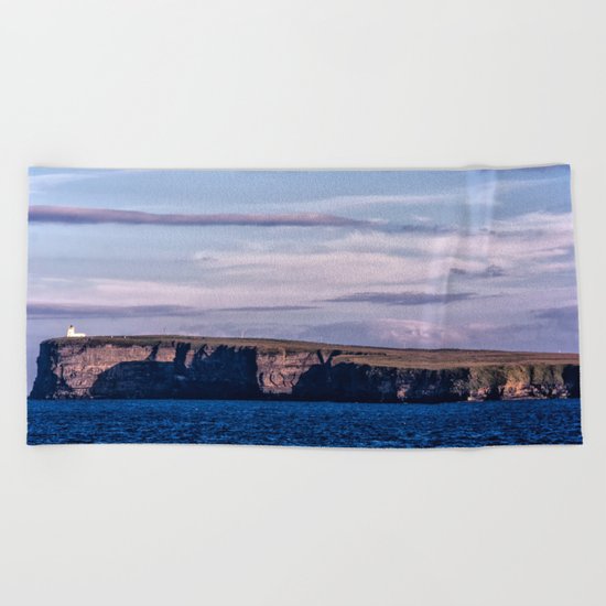 Duncansby Head Scotland Beach Towel