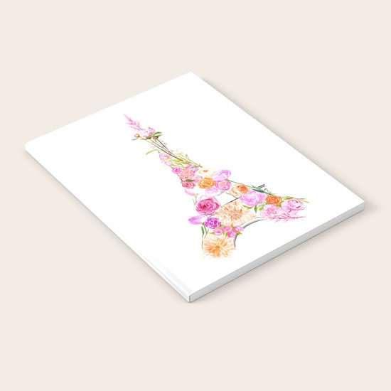 Paris in Bloom Notebook