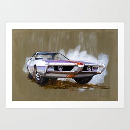 Car Design Art Prints For Any Decor Style Society6