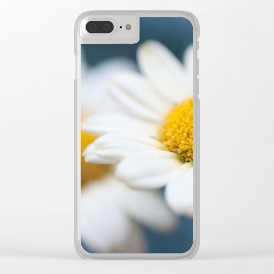 Spring Love #2 - White Marguerite Daisy Flower #decor #art #society6 Clear iPhone Case