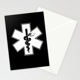 EMS Star of Life Stationery Cards