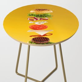 Hamburger Side Table