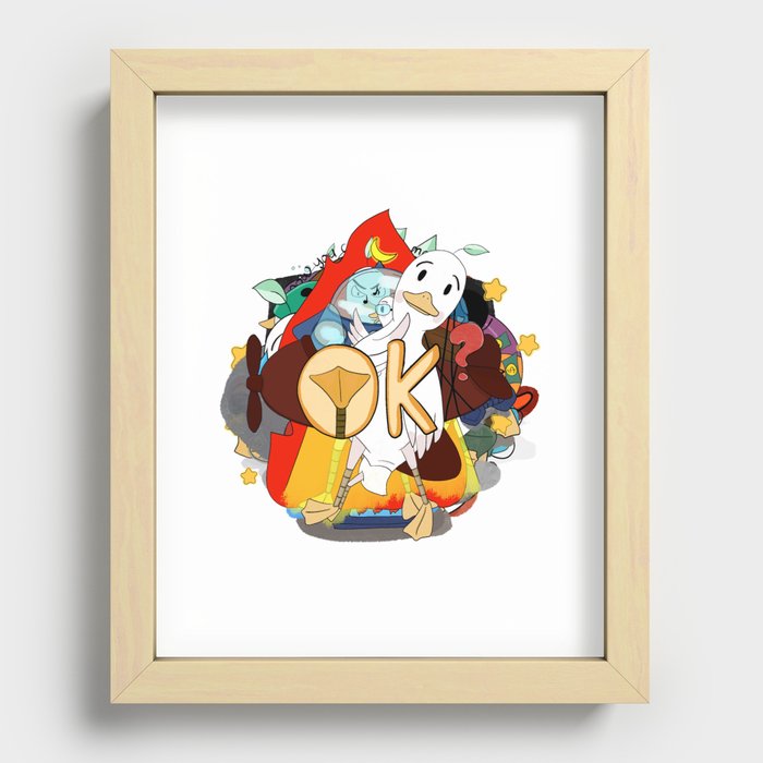 Madness Doo Doo Duck 02 Recessed Framed Print