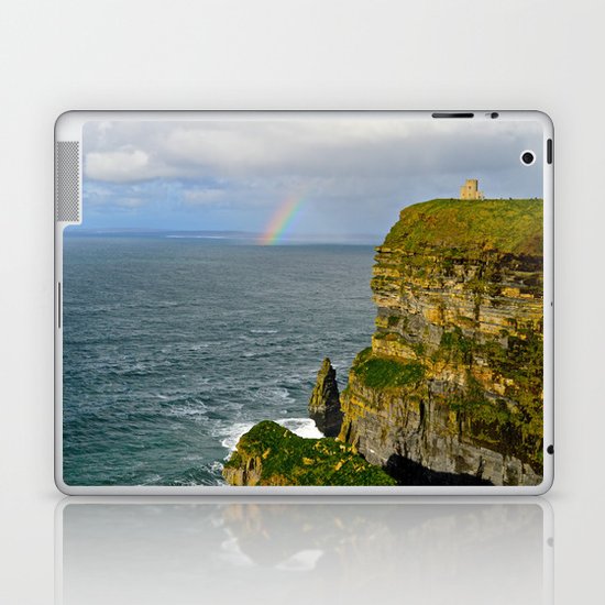 Cliffs of Moher Rainbow Laptop & iPad Skin