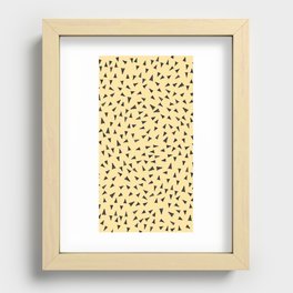 Peanut Butter Recessed Framed Print