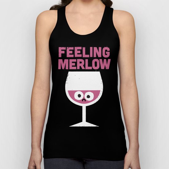 Glass Half Empty Unisex Tank Top
