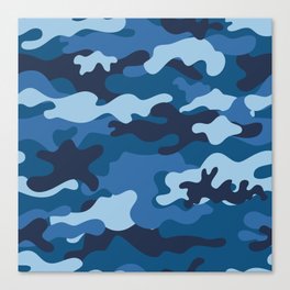 Military Camouflage Pattern - The perfect gift for a hunter that loves nature and wildlife! Canvas Print
