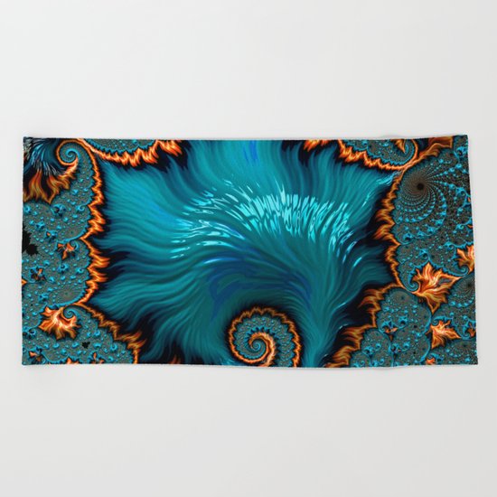 Ocean's Floor Beach Towel